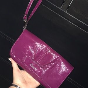 Eggplant Coach wristlet